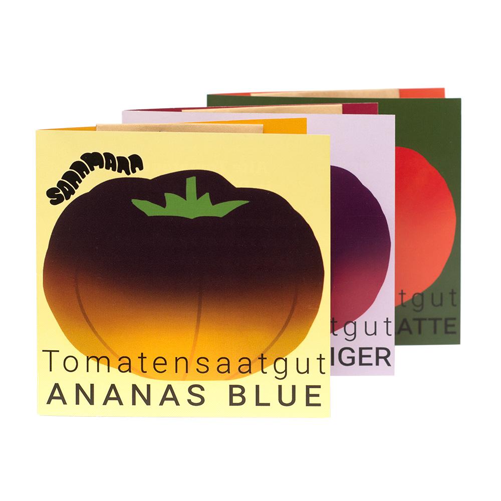 Tomaten-Saatgut drei Sorten Paket