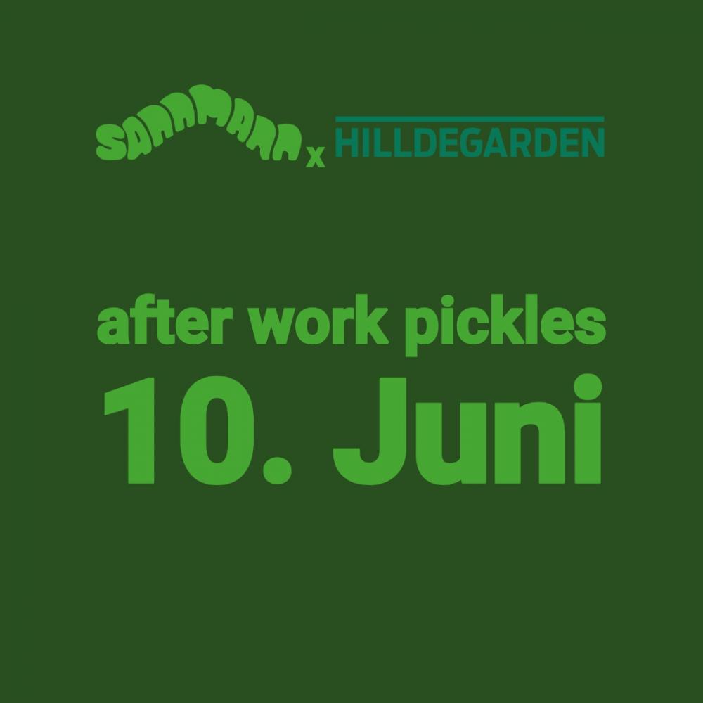 After work pickles im Bunker 10. Juni