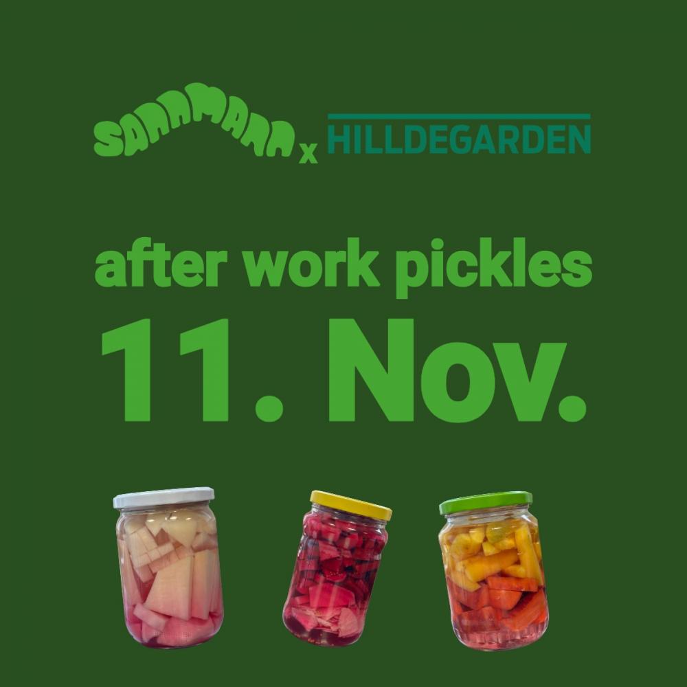 After Work Pickles im Bunker 11. November