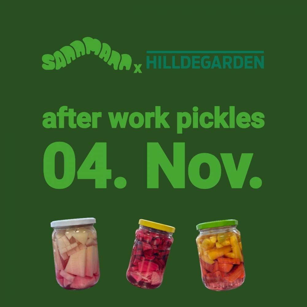 After Work Pickles im Bunker 04. November