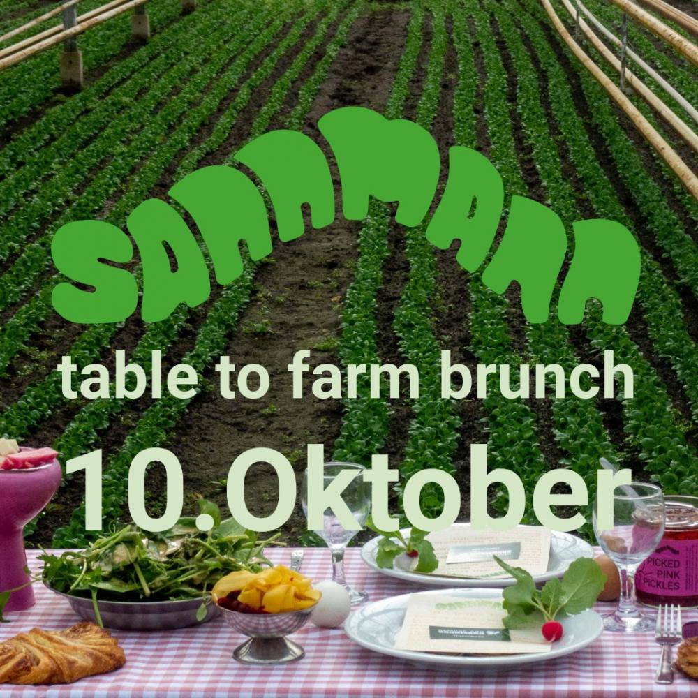 Table to Farm Brunch 10. Oktober